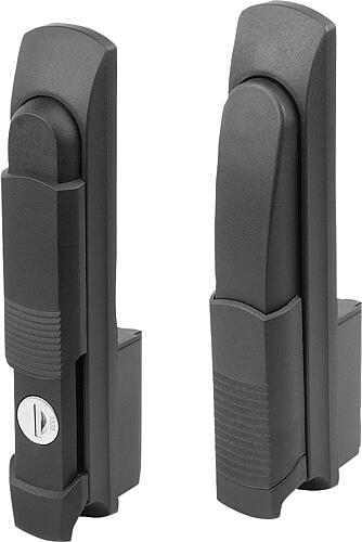 Schwenkhebel Kunststoff, Montageloch eckig, Mon...