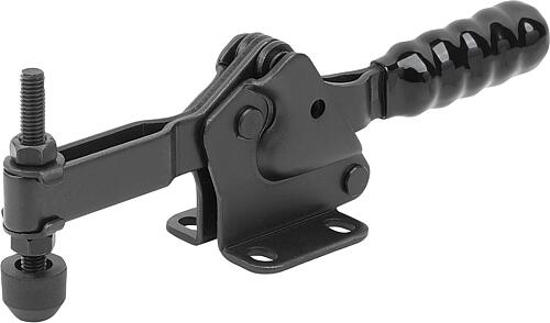 Schnellspanner Stahl schwarz, horizontal mit wa...