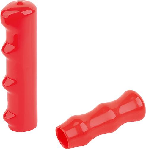 Kunststoffgriffe, rund mit runder Aufnahme