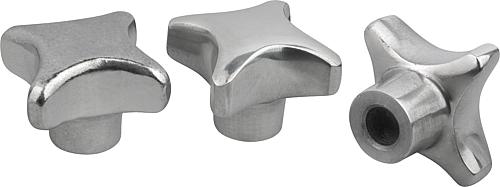 Kreuzgriffe ähnlich DIN 6335 aus Aluminium, For...