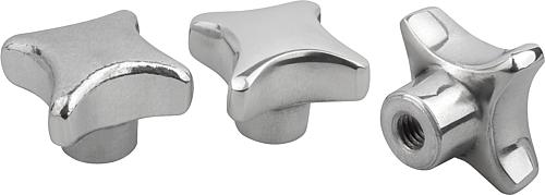 Kreuzgriffe ähnlich DIN 6335 aus Aluminium, For...