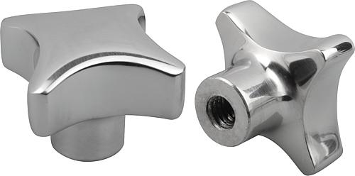 Kreuzgriffe ähnlich DIN 6335 Edelstahl, Form E,...