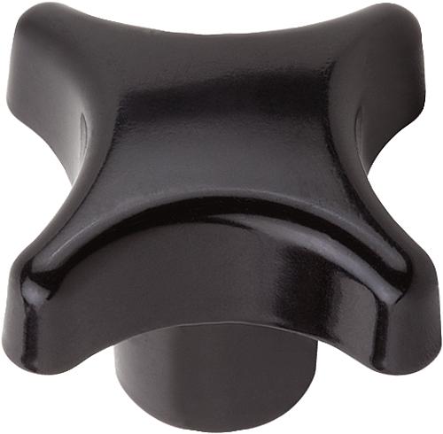 Kreuzgriffe aus Grauguss, kunststoffbeschichtet...