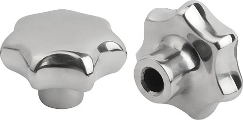 Sterngriffe ähnlich DIN 6336 Edelstahl, Form C,...