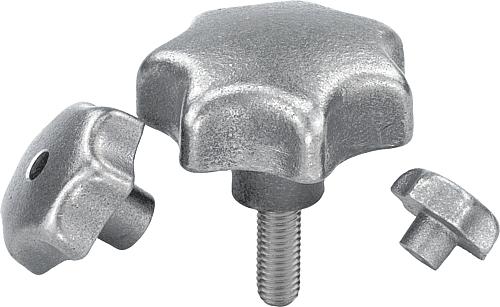 Sterngriffe DIN 6336 aus Grauguss