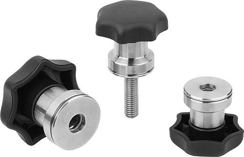 Sterngriffe Kunststoff mit Spannkraftverstärker