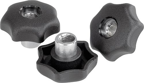 Sterngriffe mit Schnellspannfunktion