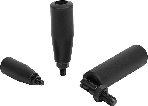 Zylindergriffe drehbar, umlegbar