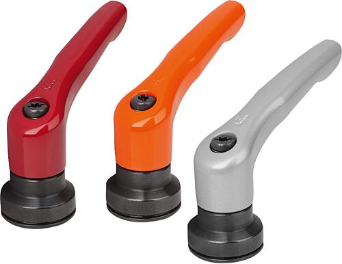 Klemmhebel Zinkdruckguss mit Innengewinde und S...