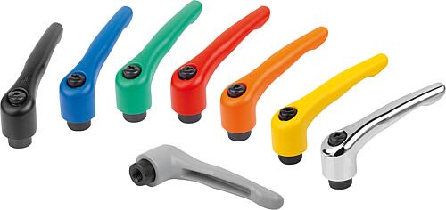 Klemmhebel Zinkdruckguss mit Innengewinde, Gewi...