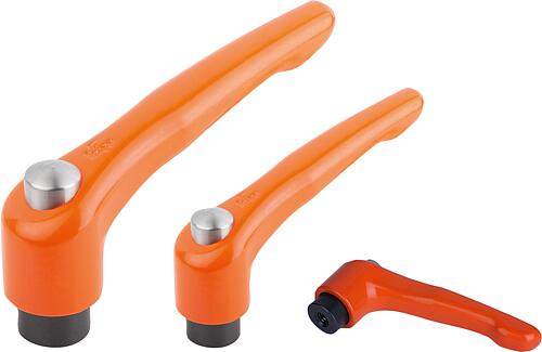 Klemmhebel Zinkdruckguss mit Innengewinde und S...