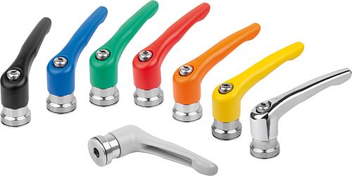 Klemmhebel Zinkdruckguss mit Innengewinde und S...