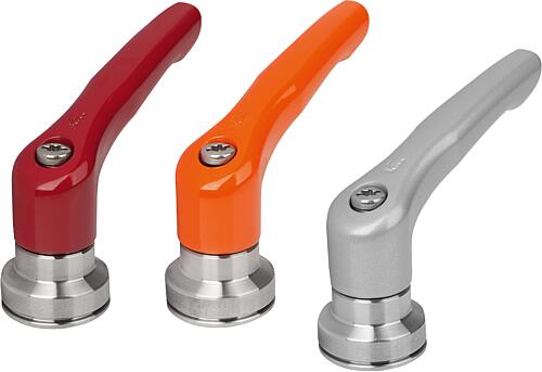 Klemmhebel Zinkdruckguss mit Innengewinde und S...