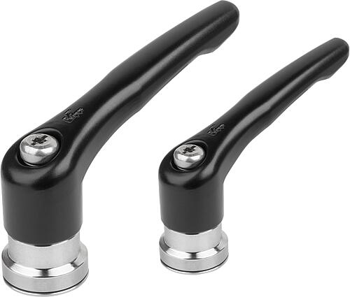 Klemmhebel Zink mit Innengewinde und Spannkraft...