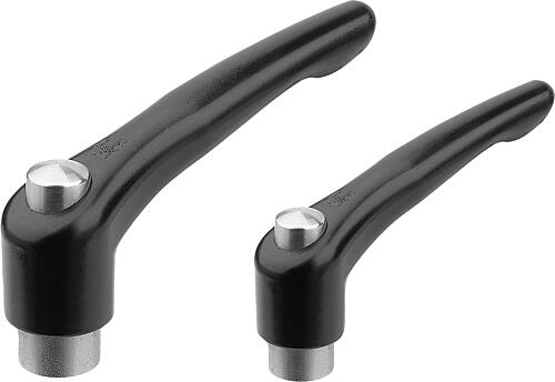 Klemmhebel mit Innengewinde und Schutzkappe, Ge...