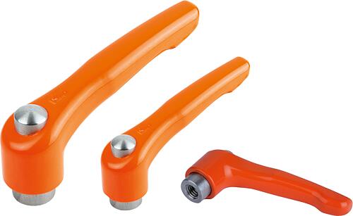 Klemmhebel Zinkdruckguss mit Innengewinde und S...