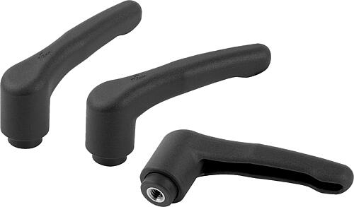 Klemmhebel Kunststoff metall-detektierbar mit I...