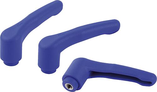 Klemmhebel Kunststoff visuell-detektierbar mit ...