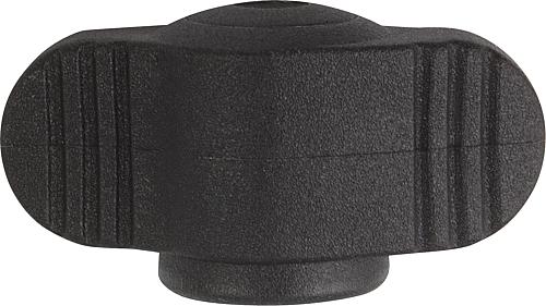 Flügelgriffe "Miniwing" mit Innengewinde - inch