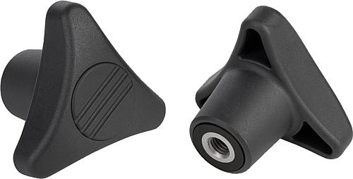 Dreisterngriff mit Innengewinde