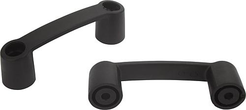 Bügelgriffe Kunststoff schmal, Montage von der ...