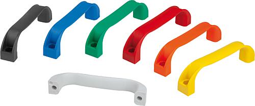 Bügelgriffe Kunststoff, Montage von der Bediens...