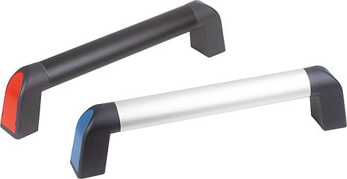 Rohrgriffe Bighand Aluminium mit Kunststoff-Gri...