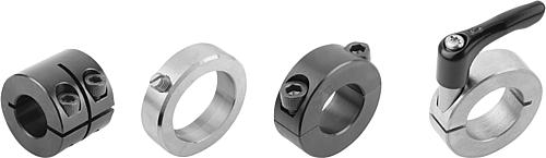 Klemmringe, Stellringe