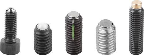 Druckschrauben, Kugeldruckschrauben