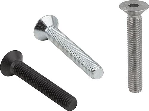 Senkschrauben mit Innensechskant DIN EN ISO 10642