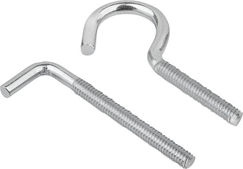 Schraubhaken Typ 11E und Typ 4E Stahl