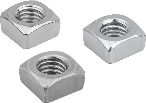 Vierkantmuttern DIN 557