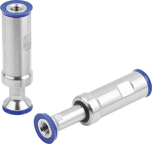 Distanzhalter einstellbar Edelstahl mit Dichtri...