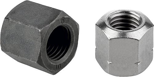 Sechskantmuttern 1,5 D hoch DIN 6330 erweitert