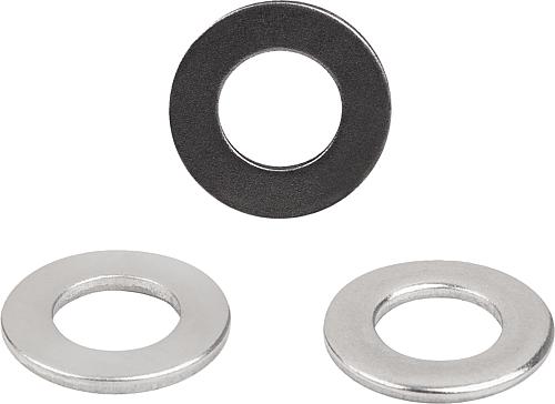 Scheiben Ausführung mittel DIN EN ISO 7089 A