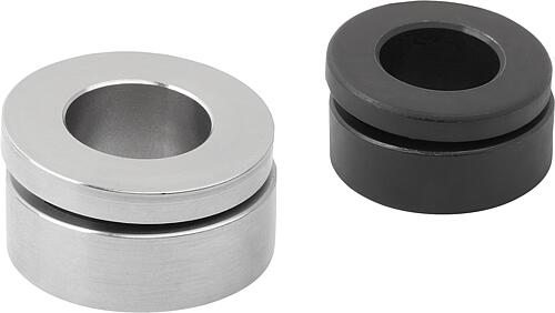 Kugelscheiben und Kegelpfannen kombiniert, Sta...