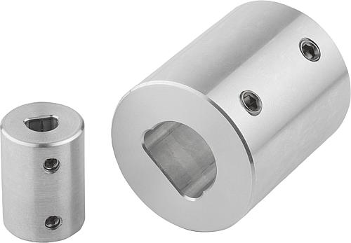 Klemmringe breit für abgeflachte Wellen