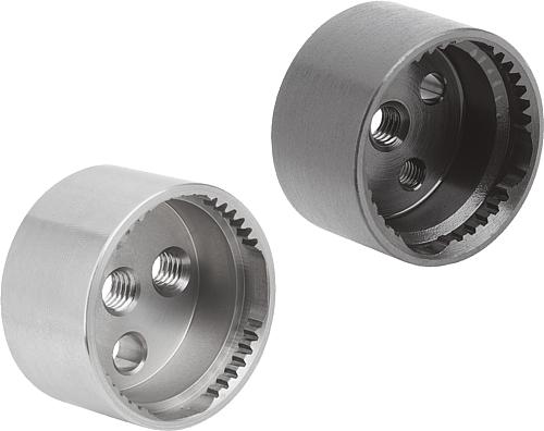 Rastelemente, Form C mit Innenverzahnung