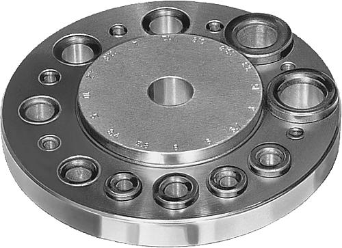Indexbohrscheiben für Drehteil-Bohrspanner