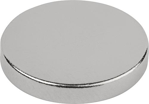 Rohmagnete (Scheibenmagnete) aus NdFeB