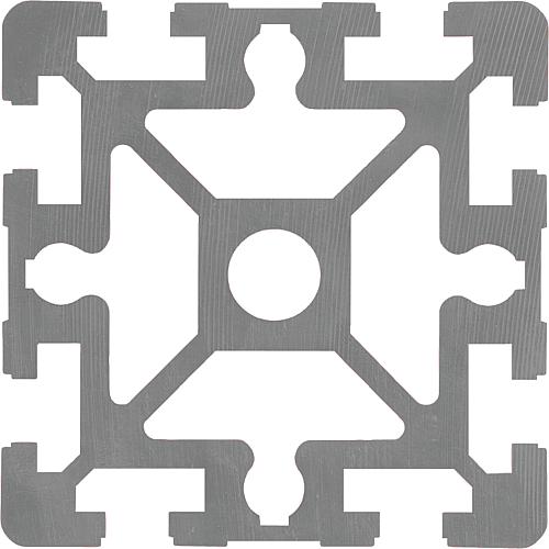 Aluminiumprofile 90x90 Typ B
