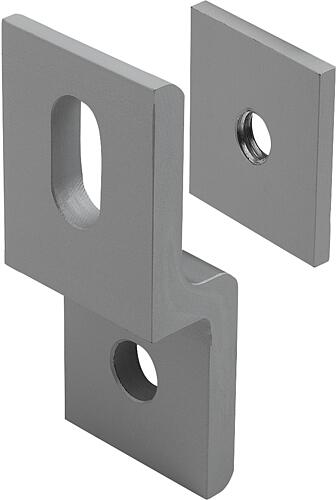 Halter für Flächenelemente (Gitterhalter)