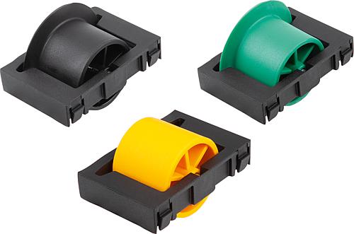 Rollenelemente Kunststoff für Rollenschienen