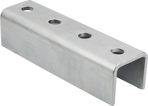 Schienenverbinder Schwerlast für C-Profil Monta...