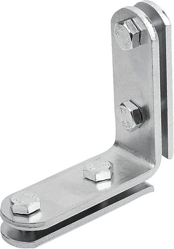 Anschlusswinkel 90° vormontiert für C-Profil Mo...