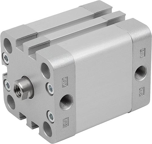 Pneumatik-Kompaktzylinder DIN ISO 21287 Doppel...