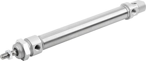 Pneumatik-Rundzylinder DIN ISO 6432, doppeltwi...