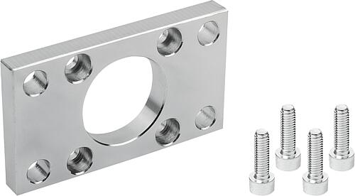 Flanschbefestigungen für ISO 15552 / 21287