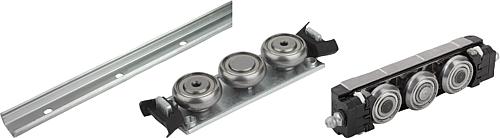 Rollenführungsschienen