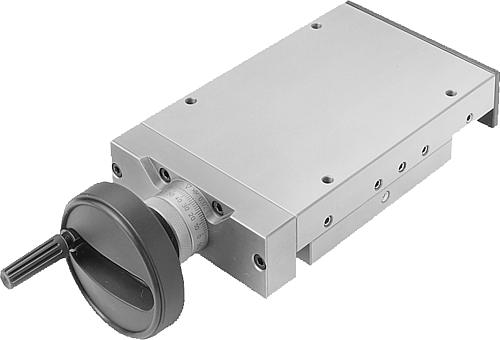 Schwalbenschwanz-Schlittenführungen mit Mikrom...